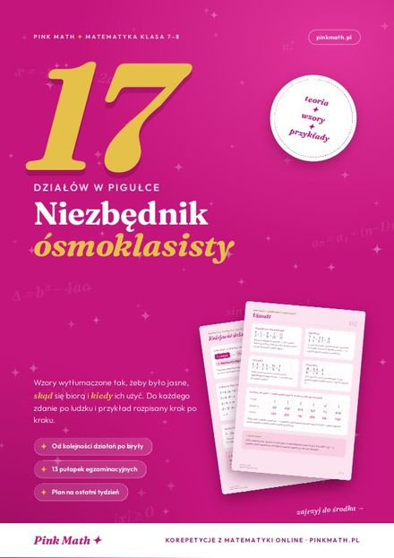Okładka: Niezbędnik ósmoklasisty
